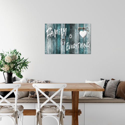 Runa Art Bild Home Abstrakt Modern Wandbilder Schlafzimmer Wohnzimmer 1 Teilig - Made In Germany - Vintage Beige Braun Flur 040215a