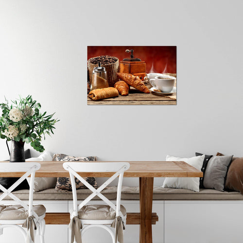 Runa Art Bild Küche Kaffee Modern Wandbilder Esszimmer Küchenbilder 1 Teilig - Made In Germany - Esszimmer Braun Flur 505015a