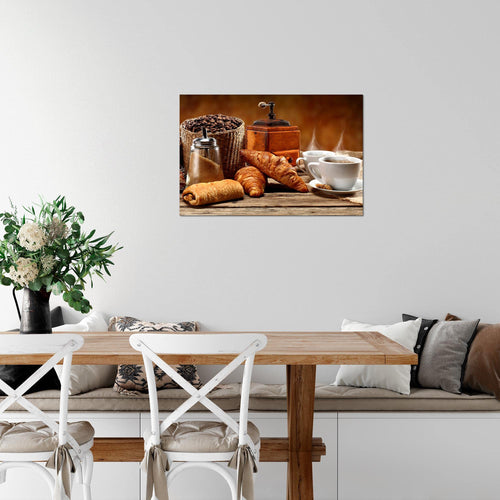 Runa Art Bild Küche Kaffee Modern Wandbilder Esszimmer Küchenbilder 1 Teilig - Made In Germany - Coffee Esszimmer Braun Flur 505015c