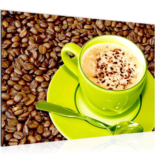 Runa Art Bild Küche Kaffee Modern Wandbilder Esszimmer Küchenbilder 1 Teilig - Made In Germany - Esszimmer Braun Flur 500515c