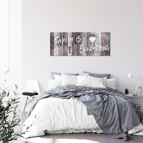 Runa Art Bild Home Abstrakt Wandbilder auf Vlies Leinwand 5 Teilig Wanddekoration Schlafzimmer Wohnzimmer 040256c