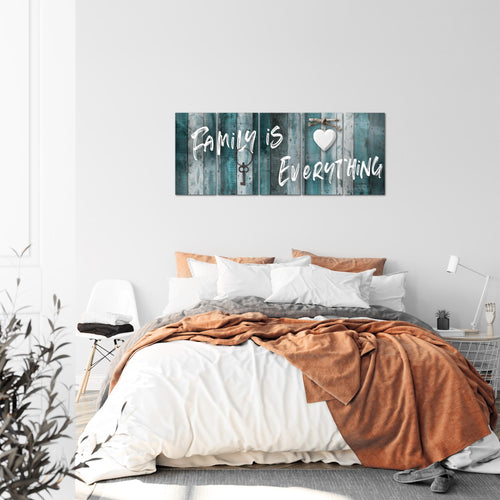 Runa Art Bild Home Abstrakt Wandbilder auf Vlies Leinwand 5 Teilig Wanddekoration Schlafzimmer Wohnzimmer 040256b