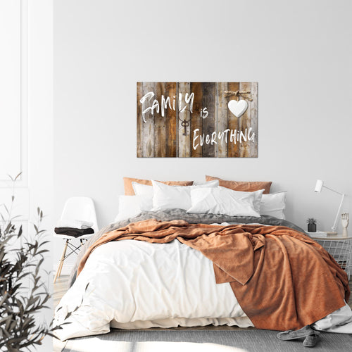 Runa Art Wandbilder Home Abstrakt Bild XXL Schlafzimmer Wohnzimmer Beige Braun Vintage 120 x 80 cm 3 Teilig 040231a
