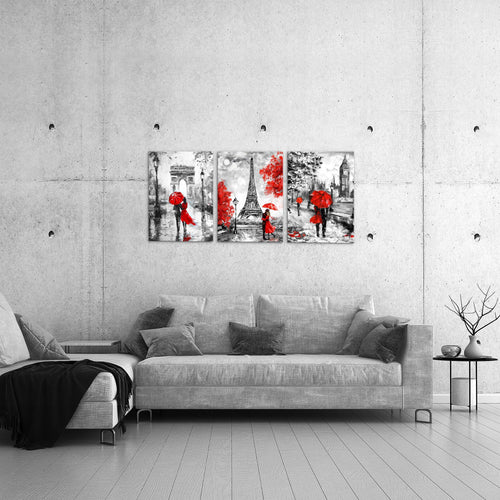 Stadt BILD KUNSTDRUCK - AUF VLIES LEINWAND - XXL DEKORATION  050931P