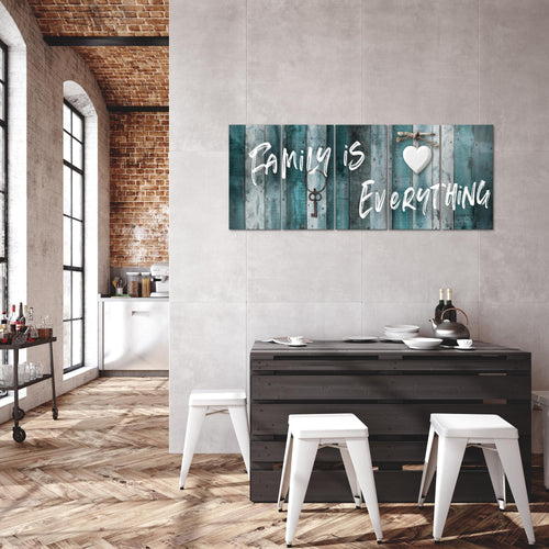 Runa Art Bild Home Abstrakt Wandbilder auf Vlies Leinwand 5 Teilig Wanddekoration Schlafzimmer Wohnzimmer 040256b