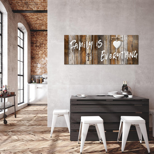 Runa Art Bild Home Abstrakt Wandbilder auf Vlies Leinwand 5 Teilig Wanddekoration Schlafzimmer Wohnzimmer 040256a