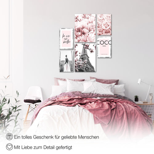 Novart Bilder Blumen Pflanzen Blumen - KOMPLETT AUFHÄNGFERTIG - - Novart Wandbilder - Wohnzimmer Schlafzimmer Büro N002463a