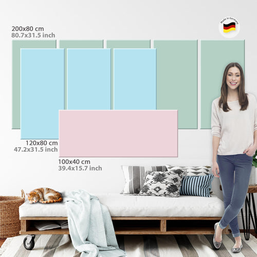 Runa Art Wandbilder Kinder Graffiti Bild XXL Babyzimmer Spielzimmer Bunt Streetart 120 x 80 cm 3 Teilig 039231c