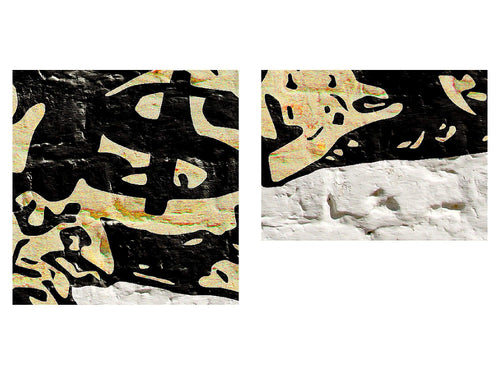 Runa Art Bild Street Art Affen Wandbilder auf Vlies Leinwand 5 Teilig Wanddekoration Loft Wohnzimmer 303456a