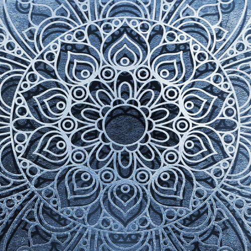 Runa Art Bild XXL 4 Teilig Mandala 200 x 100 cm Kunstdruck auf Vlies Leinwand Wanddeko Wohnzimmer Schlafzimmer 101241a
