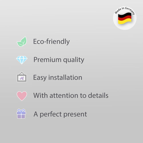 Runa Art Wandbild Küche 100 x 40 cm Modern Bild auf Vlies Leinwand Rot Küche Kaffee 027112c