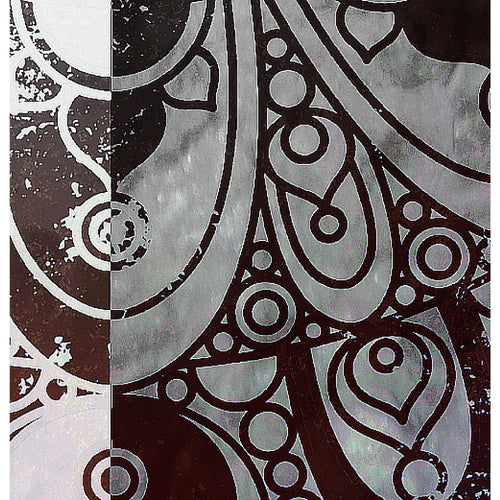 Runa Art Bild Mandala Abstrakt Wandbilder auf Vlies Leinwand 5 Teilig Wanddekoration Wohnzimmer Schlafzimmer 040156b