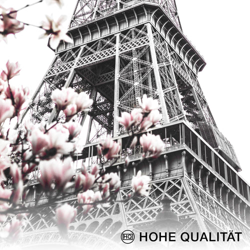 Novart Wandbilder Set Paris Fashion - KEIN EXTRA RAHMEN BENÖTIGT -  Modern Deko  - Wohnzimmer Mädchen Teenager N021663a