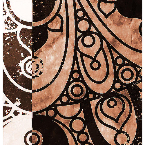 Runa Art Bild Mandala Abstrakt Wandbilder auf Vlies Leinwand 5 Teilig Wanddekoration Wohnzimmer Schlafzimmer 040156c