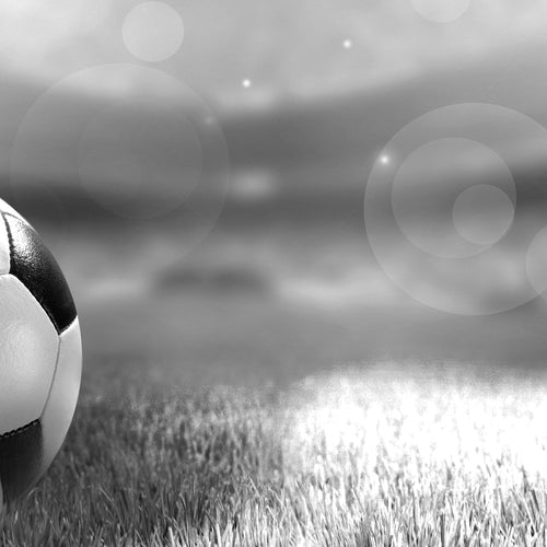 Runa Art Bild Fussball Wandbilder auf Vlies Leinwand 5 Teilig Wanddekoration Wohnzimmer Schlafzimmer 402456b