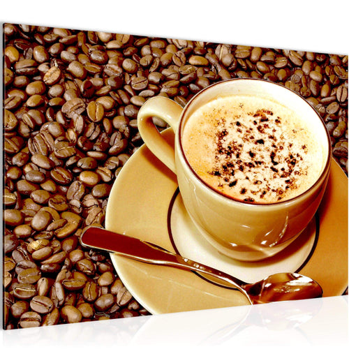 Runa Art Bild Küche Kaffee Modern Wandbilder Esszimmer Küchenbilder 1 Teilig - Made In Germany - Esszimmer Braun Flur 500515a