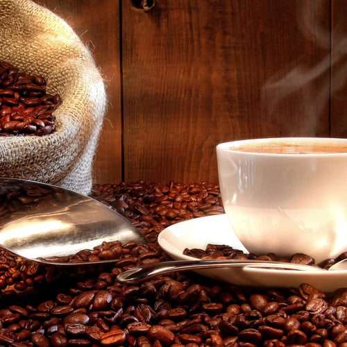 Runa Art Bild Küche Kaffee Modern Wandbilder Esszimmer Küchenbilder 1 Teilig - Made In Germany - Coffee Braun Flur 501815b