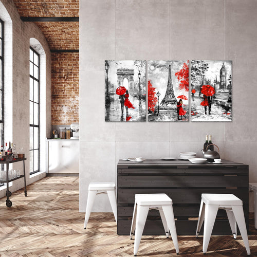 Stadt BILD KUNSTDRUCK - AUF VLIES LEINWAND - XXL DEKORATION  050931P