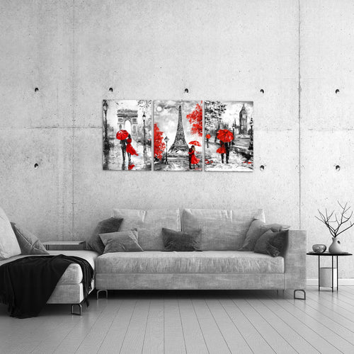 Stadt BILD KUNSTDRUCK - AUF VLIES LEINWAND - XXL DEKORATION  050931P