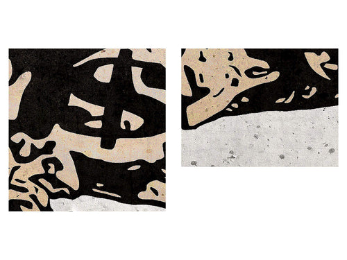 Runa Art Bild Street Art Affen Wandbilder auf Vlies Leinwand 5 Teilig Wanddekoration Loft Wohnzimmer 303456b