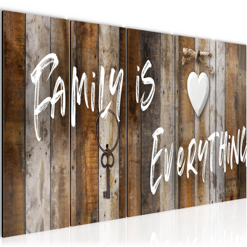 Runa Art Wandbild XXL Home Abstrakt Schlafzimmer Wohnzimmer 200 x 80 cm Beige Braun 5 Teilig - Made in Germany - 040255a