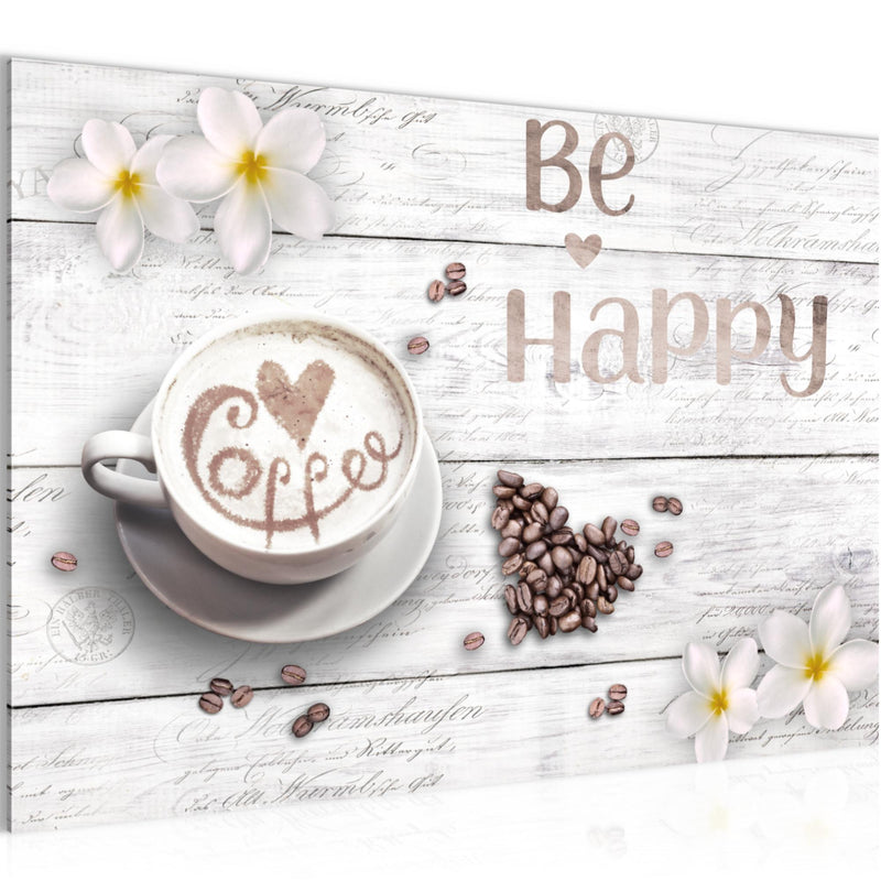 Runa Art Bild Küche Modern Wandbilder Küche 1 Teilig - Made In Germany - Kaffee Kaffee Flur 020615c
