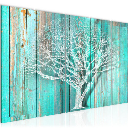 Runa Art Bild Baum Abstrakt Wandbilder auf Vlies Leinwand 5 Teilig Wanddekoration Wohnzimmer 039956c