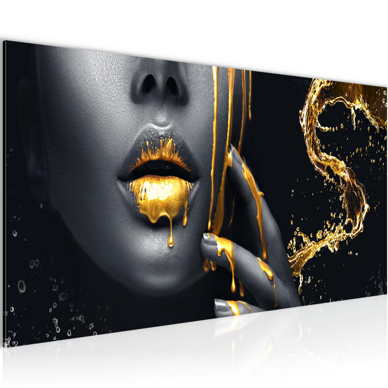 Runa Art Wandbild Abstrakt 100 x 40 cm Modern Bild auf Vlies Leinwand Grau Wohnzimmer Schlafzimmer Büro Minimalismus 041512a