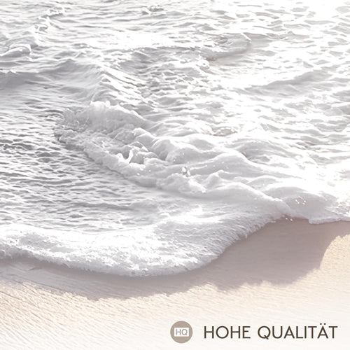 Novart Quadros Spiaggia Mare Boho - Completamente Pronto Da Appendere - Soggiorno Camera da letto Corridoio Decorazione Elegante - Set 3 Pezzi Beige - N029430a