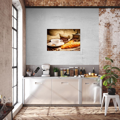 Runa Art Bild Küche Kaffee Modern Wandbilder Esszimmer Küchenbilder 1 Teilig - Made In Germany - Esszimmer Braun Flur 501815c