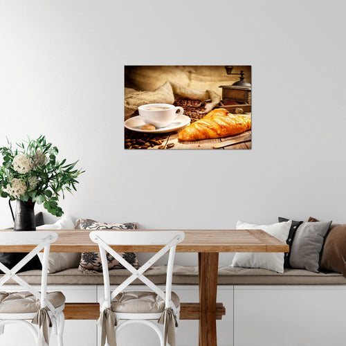 Runa Art Bild Küche Kaffee Modern Wandbilder Esszimmer Küchenbilder 1 Teilig - Made In Germany - Esszimmer Braun Flur 501815c