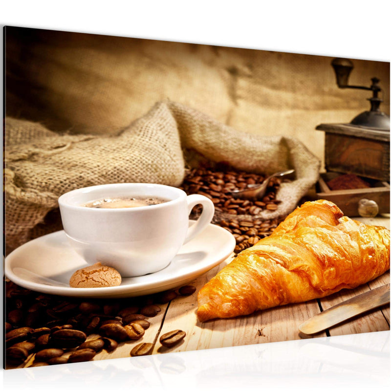 Runa Art Bild Küche Kaffee Modern Wandbilder Esszimmer Küchenbilder 1 Teilig - Made In Germany - Esszimmer Braun Flur 501815c