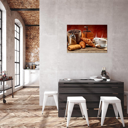 Runa Art Bild Küche Kaffee Modern Wandbilder Esszimmer Küchenbilder 1 Teilig - Made In Germany - Esszimmer Braun Flur 505015a